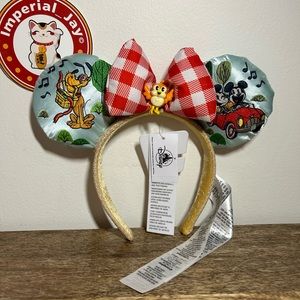 Disney Hollywood Studios Mickey & Minnie’s Runaway Railway Minnie Ears